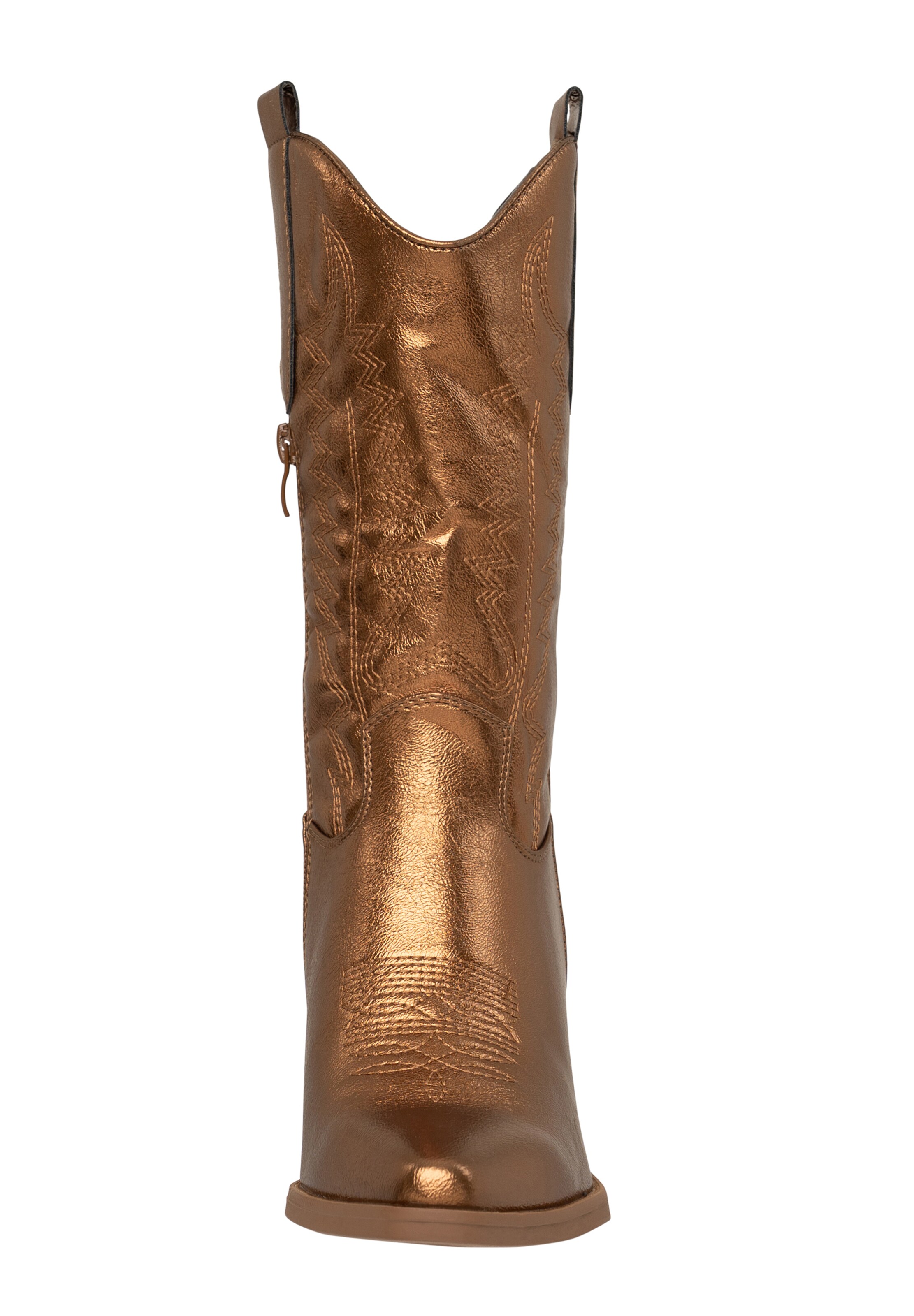 Stivale da cowboy di Elara in oro