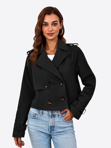 Imily Bela Between-Seasons Coat in Black: front