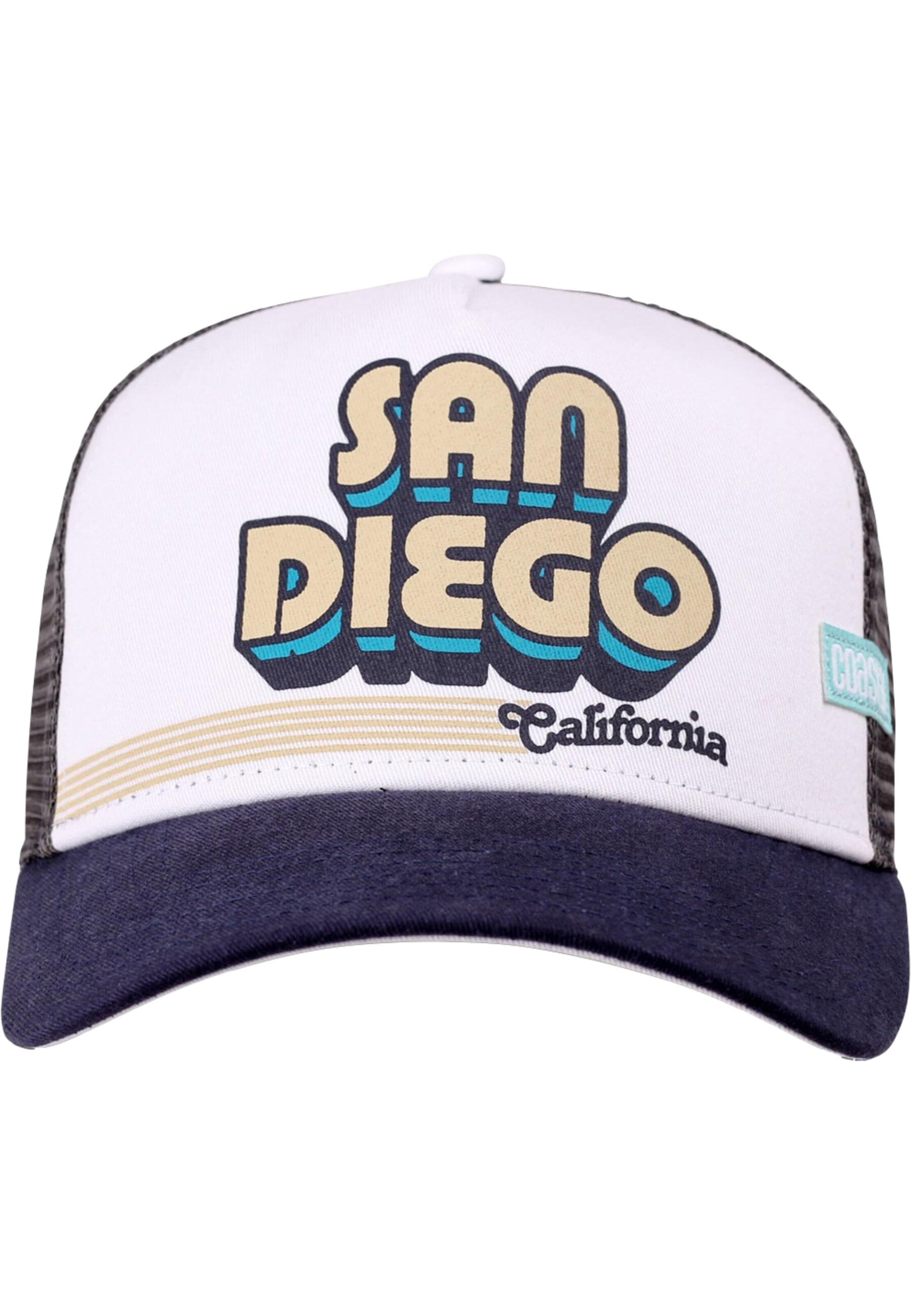 Coastal Кепка 'HFT San Diego' в Белый: спереди