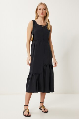 Abito estivo di Happiness İstanbul in nero: frontale