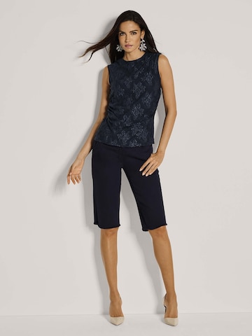 Haut MADELEINE en bleu