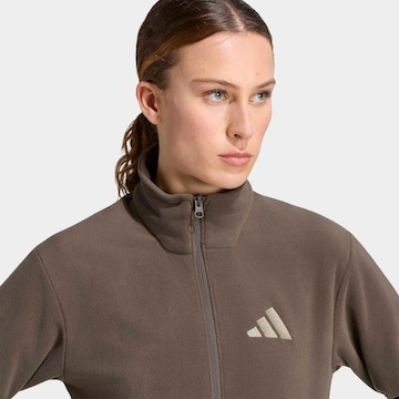 ADIDAS TERREX Funkčná flisová bunda 'ESS' - Zelená