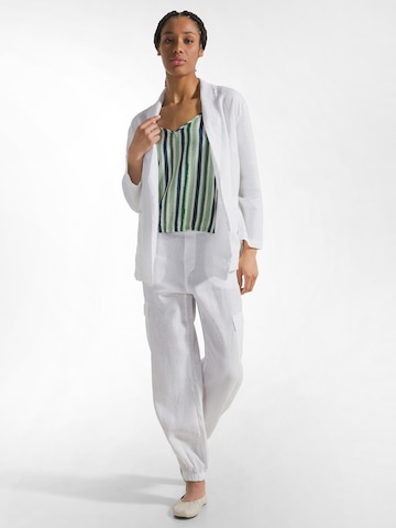 Tapered Pantaloni cargo di DEHA in bianco