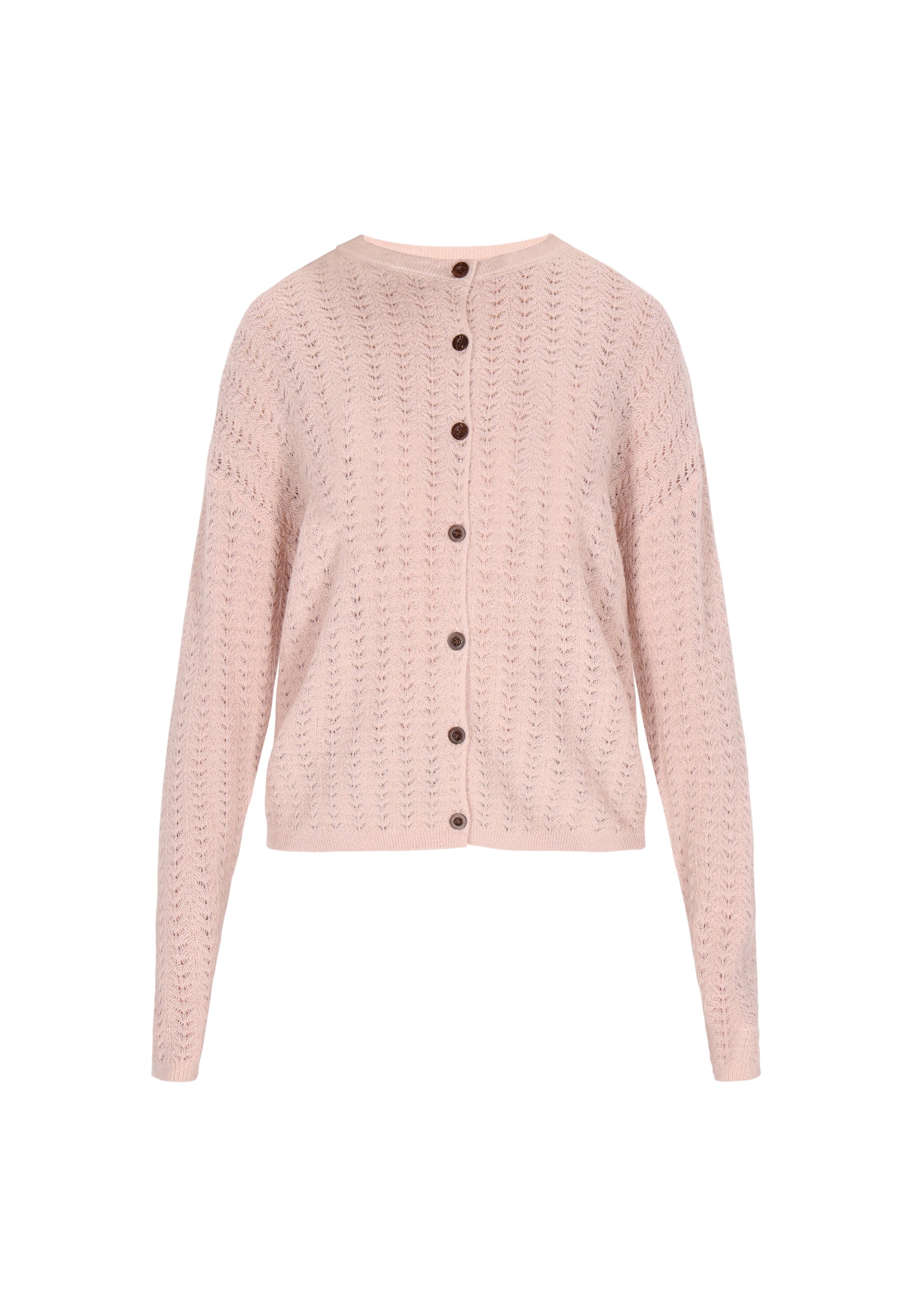 Usha - Casaco de malha em rosa: frente