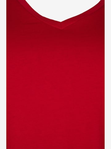 Zizzi Shirt in Rood