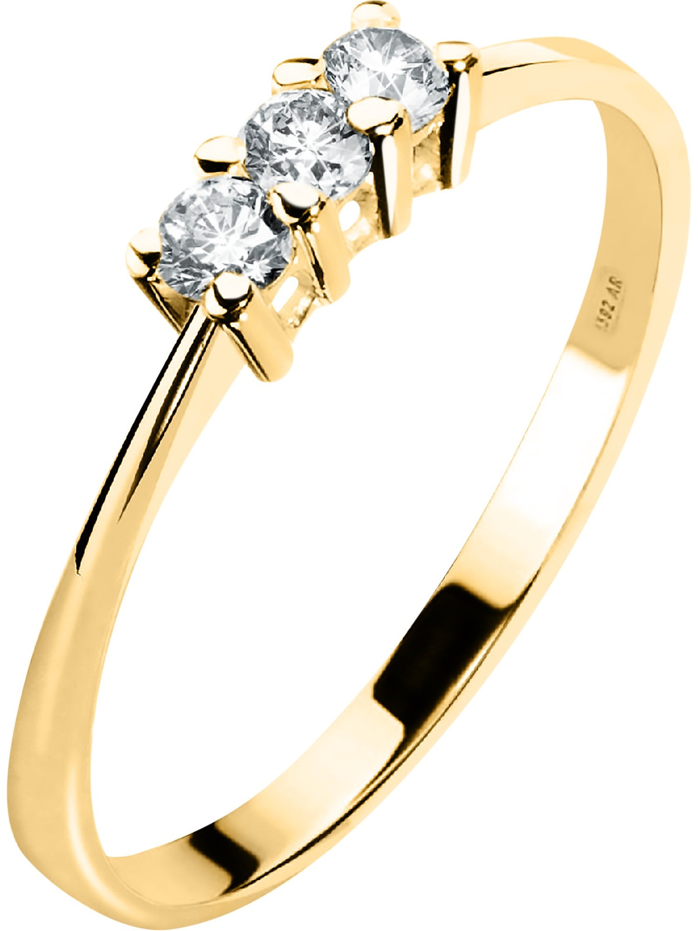 CHRIST Ring in Gold: front