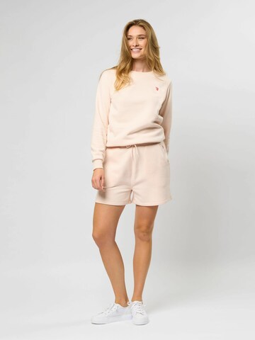 U.S. POLO ASSN. regular Bukser 'Iben' i pink