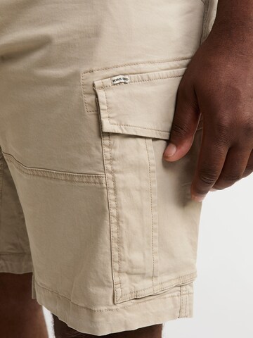 Petrol Industries - regular Pantalón cargo en beige