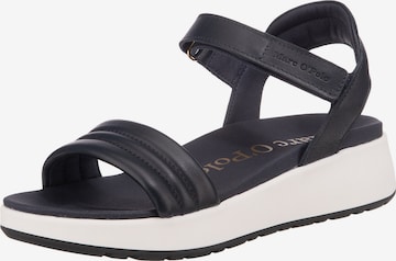 Marc O'Polo Sandals 'Sporty 5a' in Blue: front