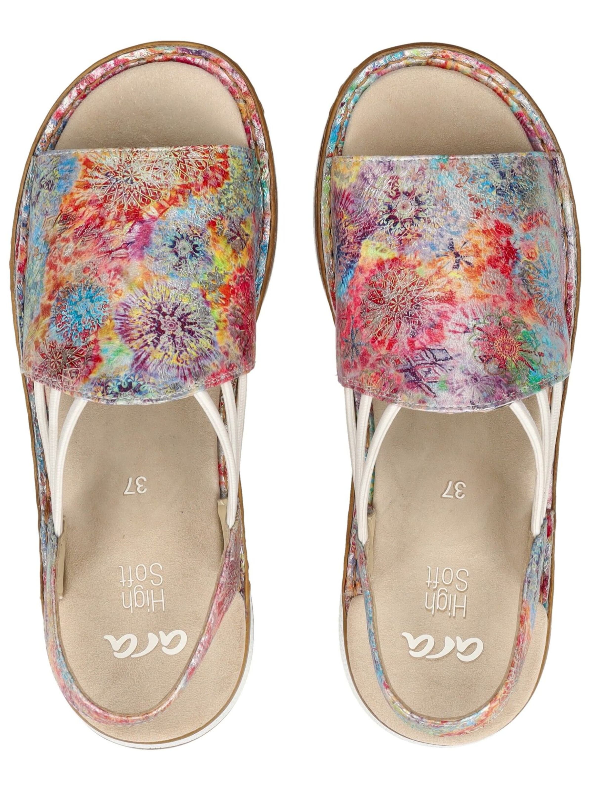 ARA Sandaal in Gemengde kleuren