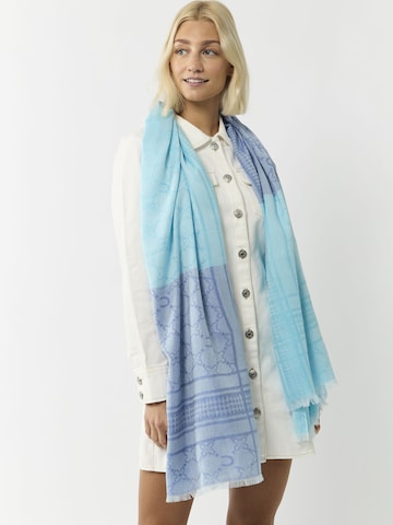 CODELLO Scarf in Blue: front