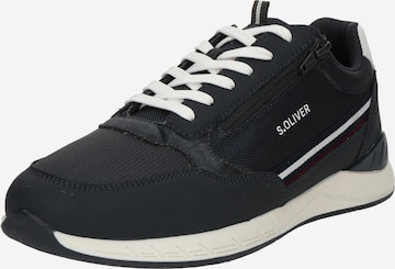 s.Oliver Sneakers laag in Blauw: voorkant
