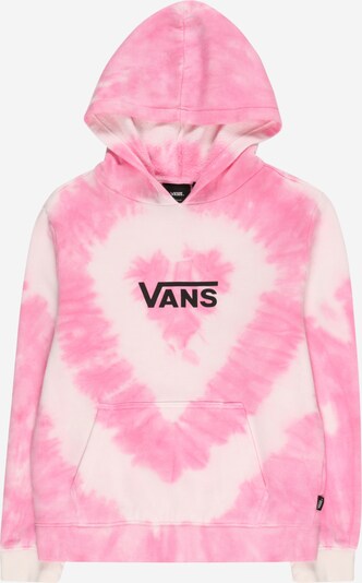 VANS Sweatshirt em rosa pastel / rosa claro / preto, Vista do produto