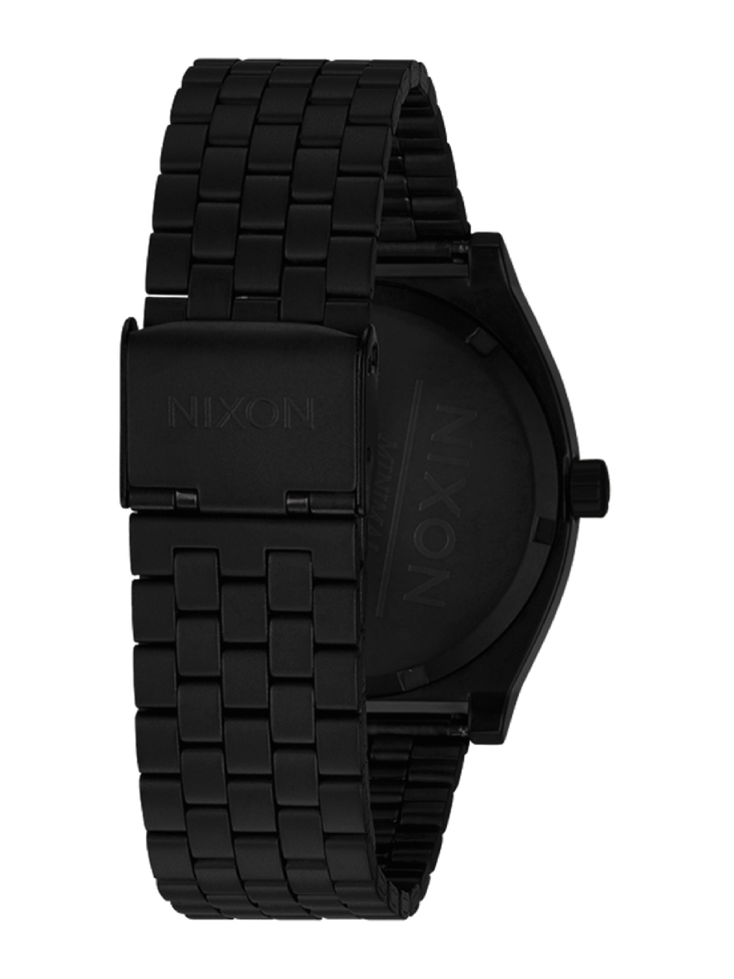 Ceas analogic 'Time Teller' de la Nixon pe negru