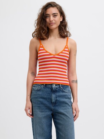 Tops en tricot JJXX en orange : devant
