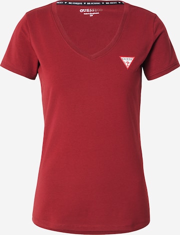 GUESS Shirt in Red: front