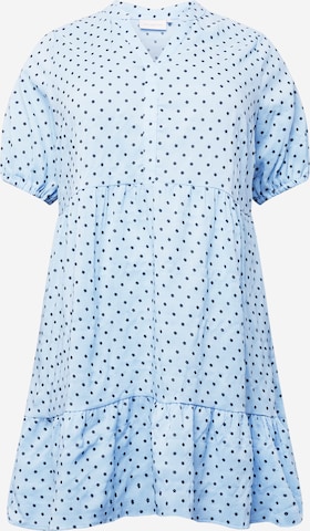 ONLY Carmakoma Letní šaty 'KIMMAS' – modrá: přední strana