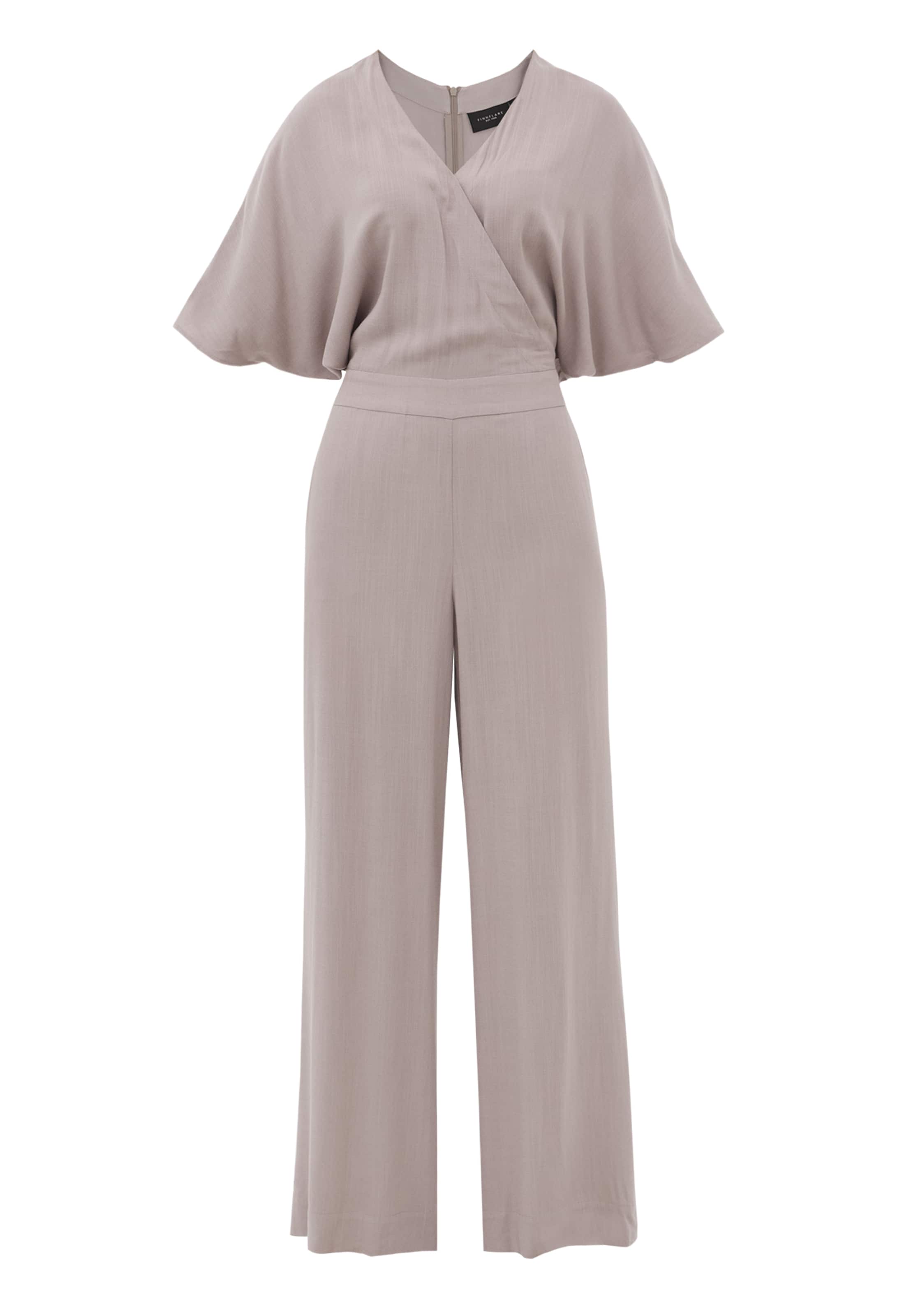 Finn Flare Overall 'Summer Breeze' in Grau: Vorderseite