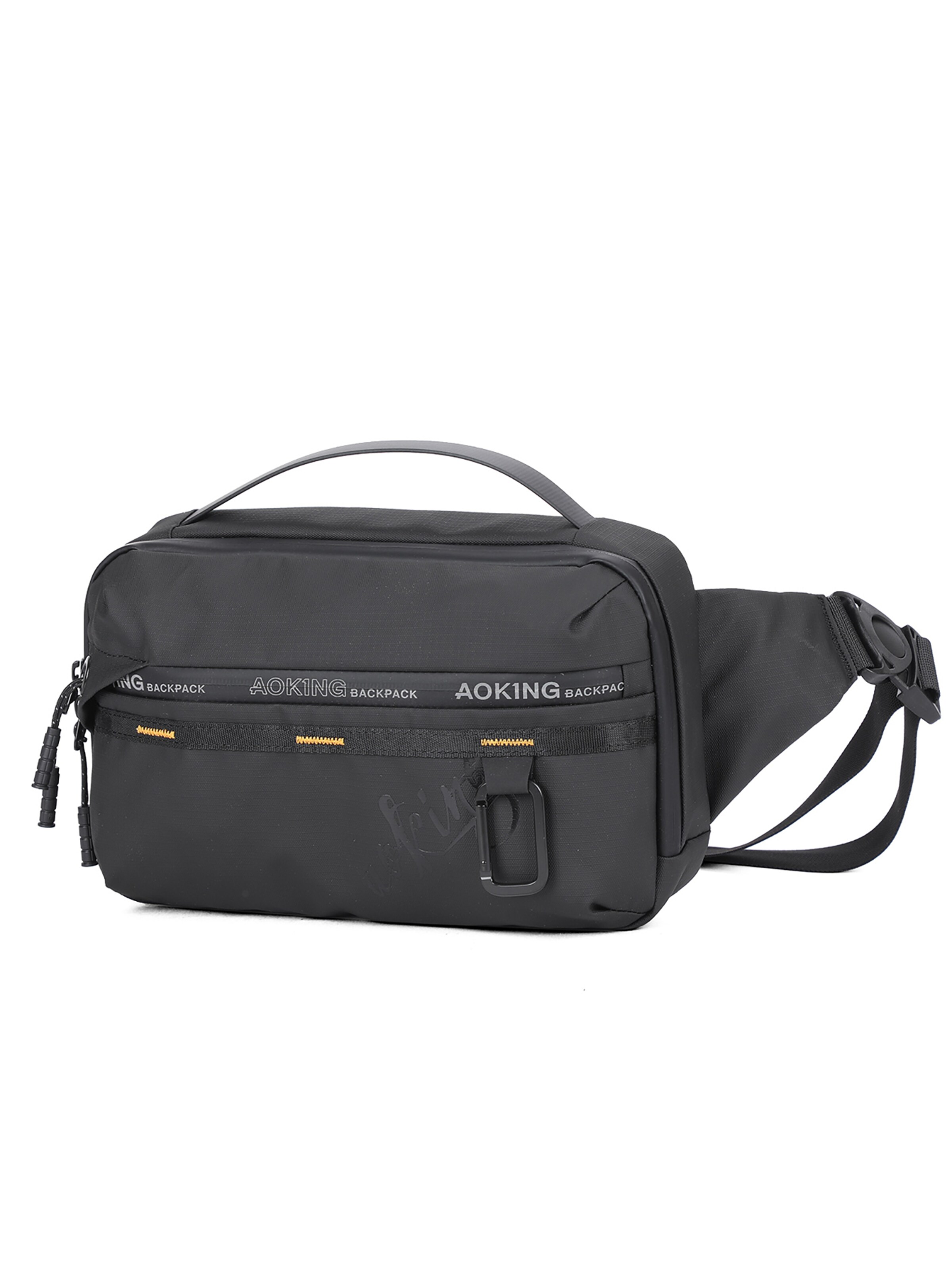 Marsupio di Aoking in nero: frontale