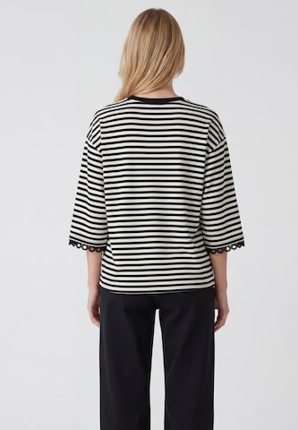 T-shirt usha BLUE LABEL en noir