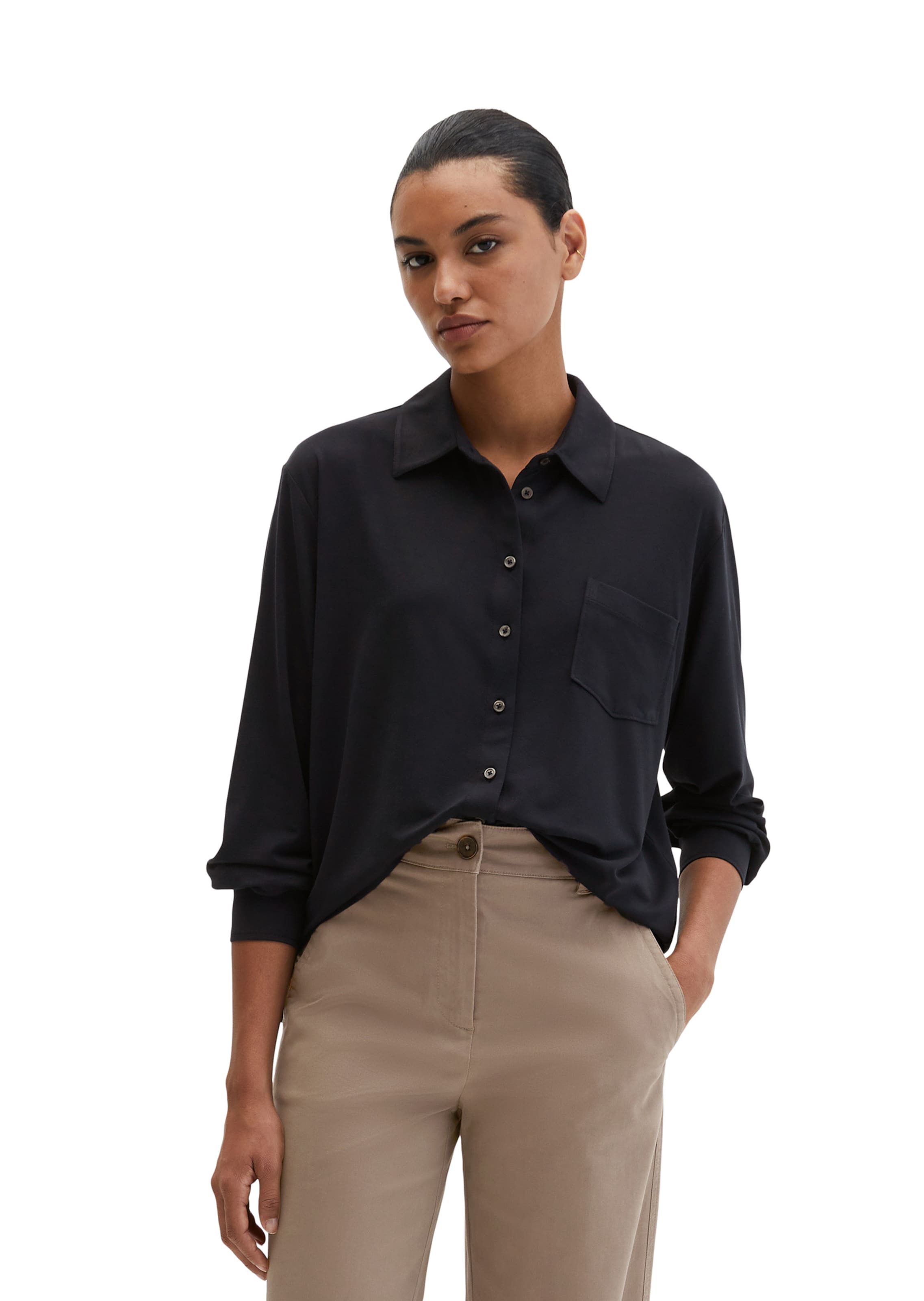 Chemisier Marc O'Polo en bleu : devant