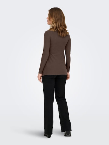 Maglietta 'OLMMalaya' di Only Maternity in marrone