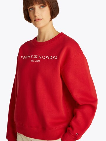 Sweat-shirt TOMMY HILFIGER en rouge