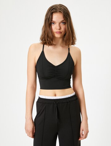 Koton Bralette Sports bra in Black: front