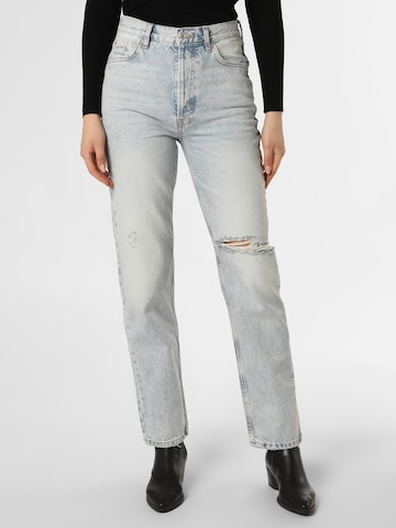 Regular Jean Free People en bleu : devant