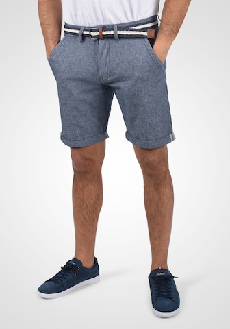 Regular Pantalon 'Mews' INDICODE JEANS en bleu : devant
