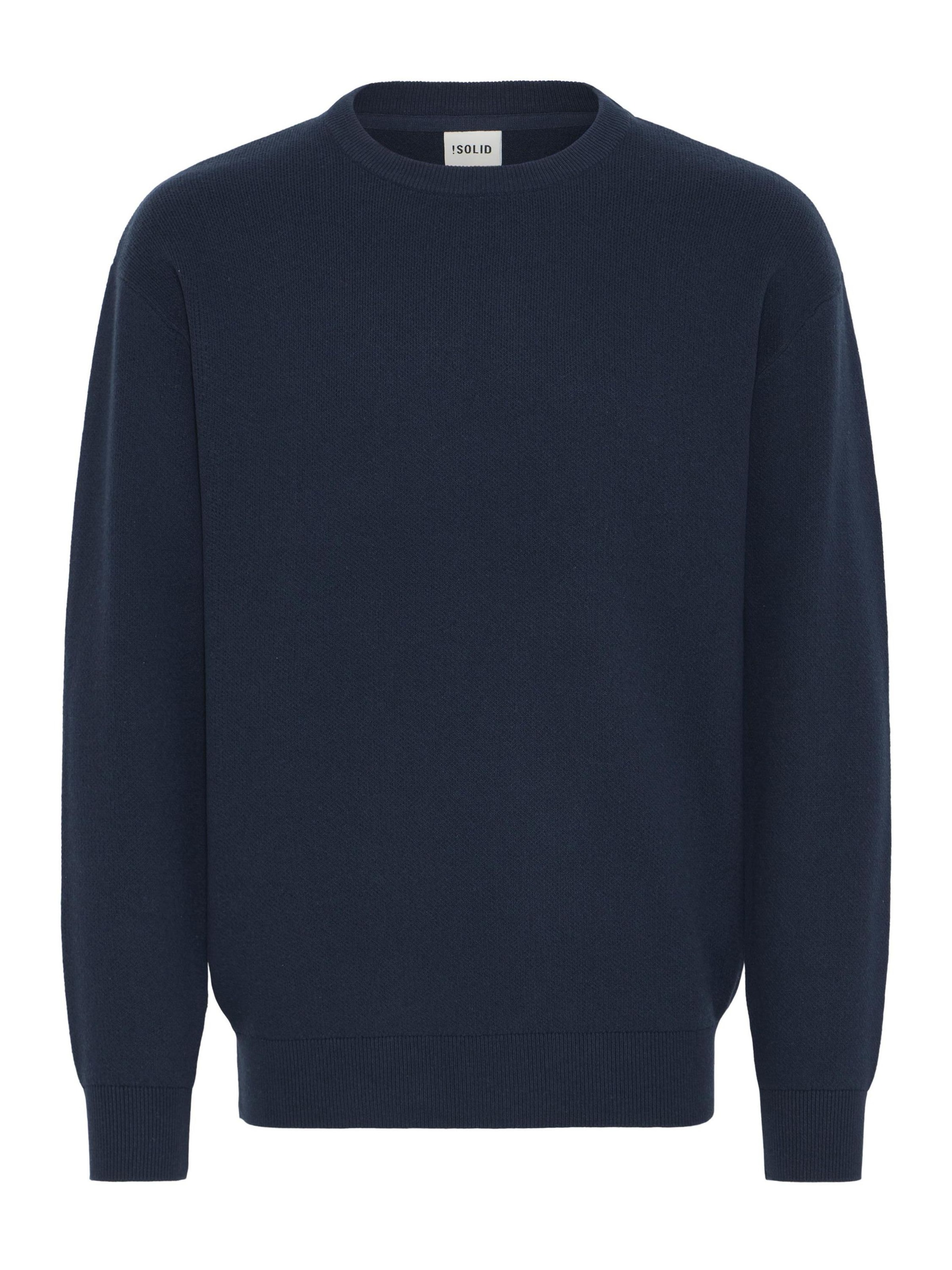 !Solid - Pullover 'SDFinnetado' em azul: frente
