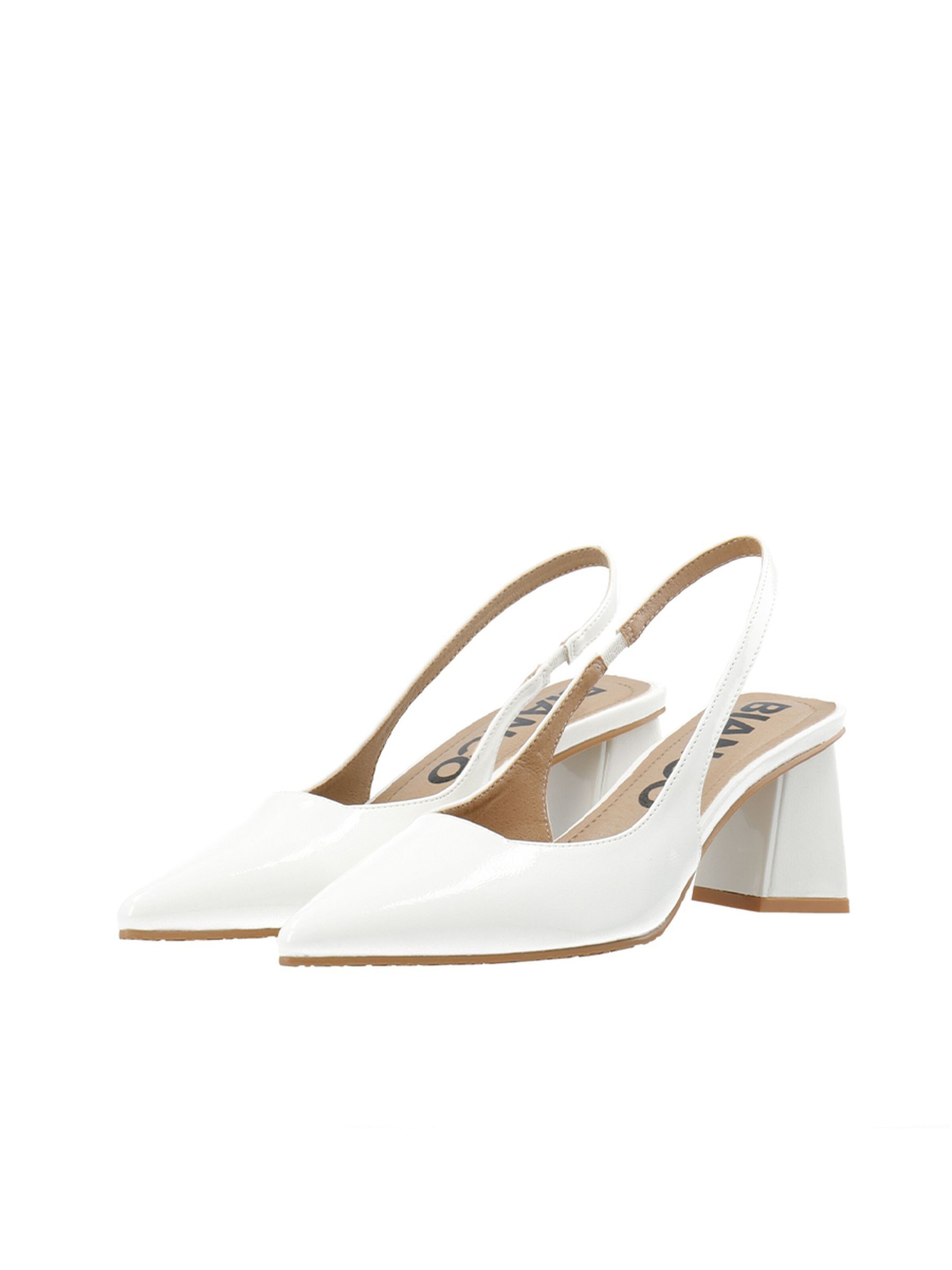 Pumps 'Maralyn' de la Bianco pe alb