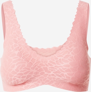 Reggiseno 'Zero Feel' di SLOGGI in rosa: frontale