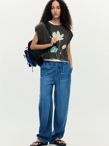 Desigual T-Shirt in Schwarz