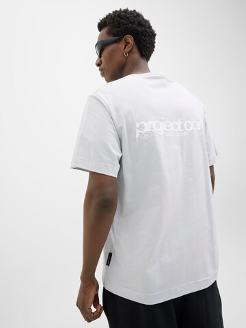 JACK & JONES Shirt 'JCOUnion' in Grey: front
