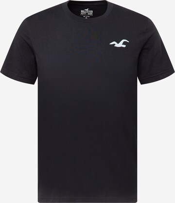 T-Shirt HOLLISTER en noir : devant