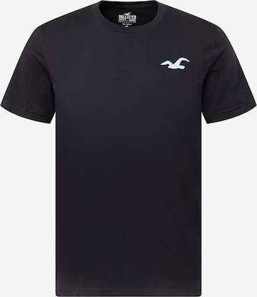 HOLLISTER Póló - fekete: elől