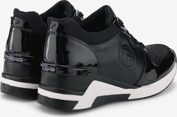 TOM TAILOR Sneakers low i svart