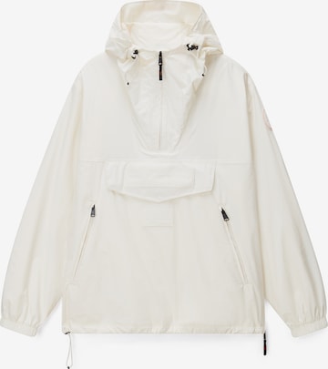 NAPAPIJRI Демисезонная куртка 'NEXT' в Белый: спереди
