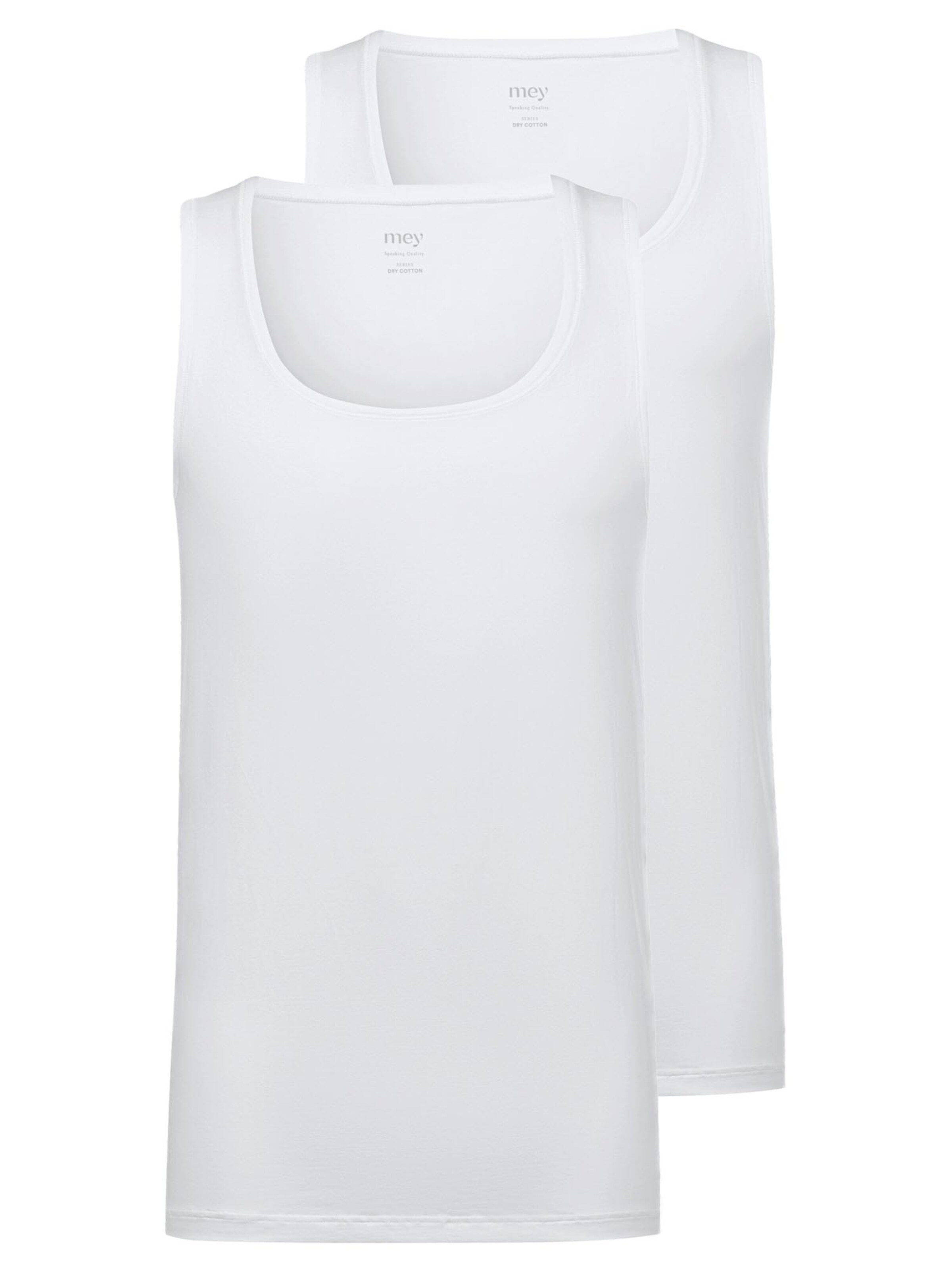 Mey Undershirt 'Dry Cotton' in White: front