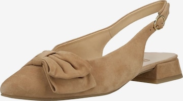 Ballerines Paul Green en beige : devant