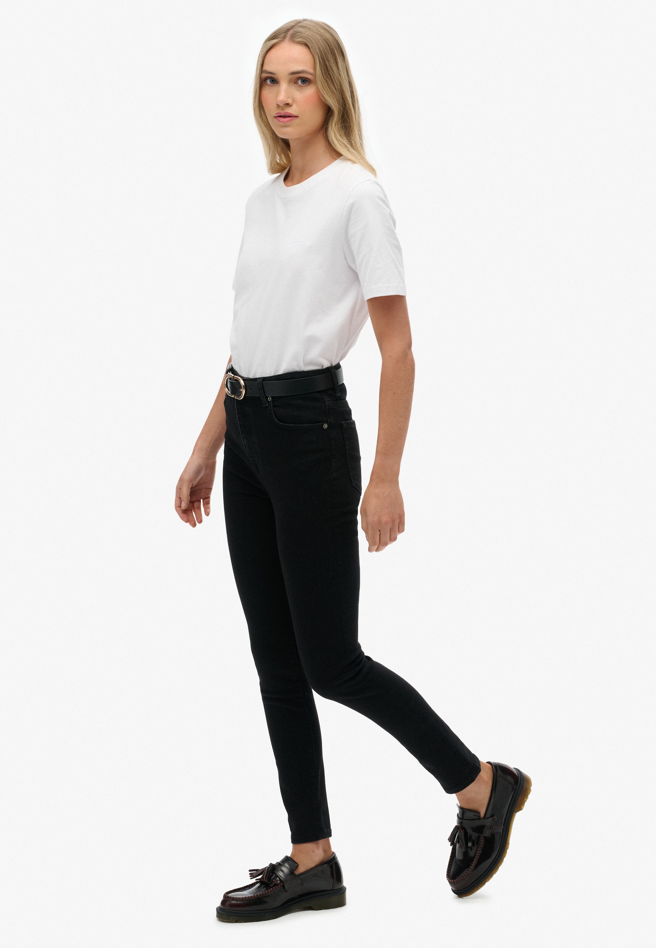 Skinny Jean Superdry & Co en noir