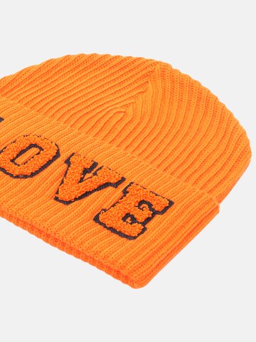 Bonnet 'INE' salzhaut en orange