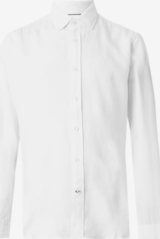 JOOP! Rovný strih Košeľa 'Mike' - Biela: predná strana