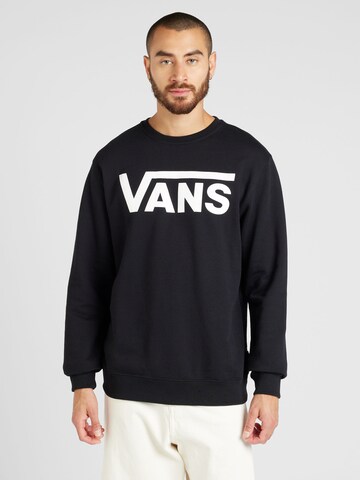 VANS Свитшот 'CLASSIC III' в Черный: спереди