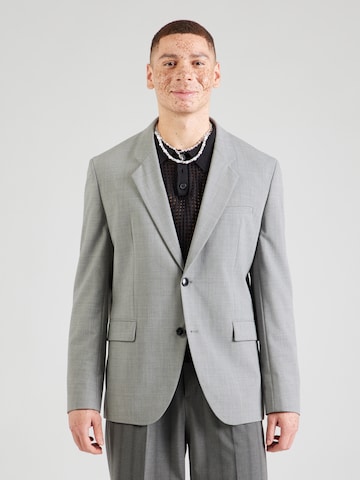 HUGO Regular Fit Sakko 'Kris231X' in Grau: Vorderseite