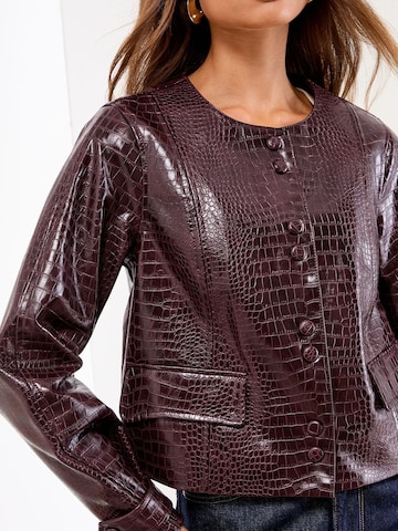 Lipsy Φθινοπωρινό και ανοιξιάτικο μπουφάν σε κόκκινο