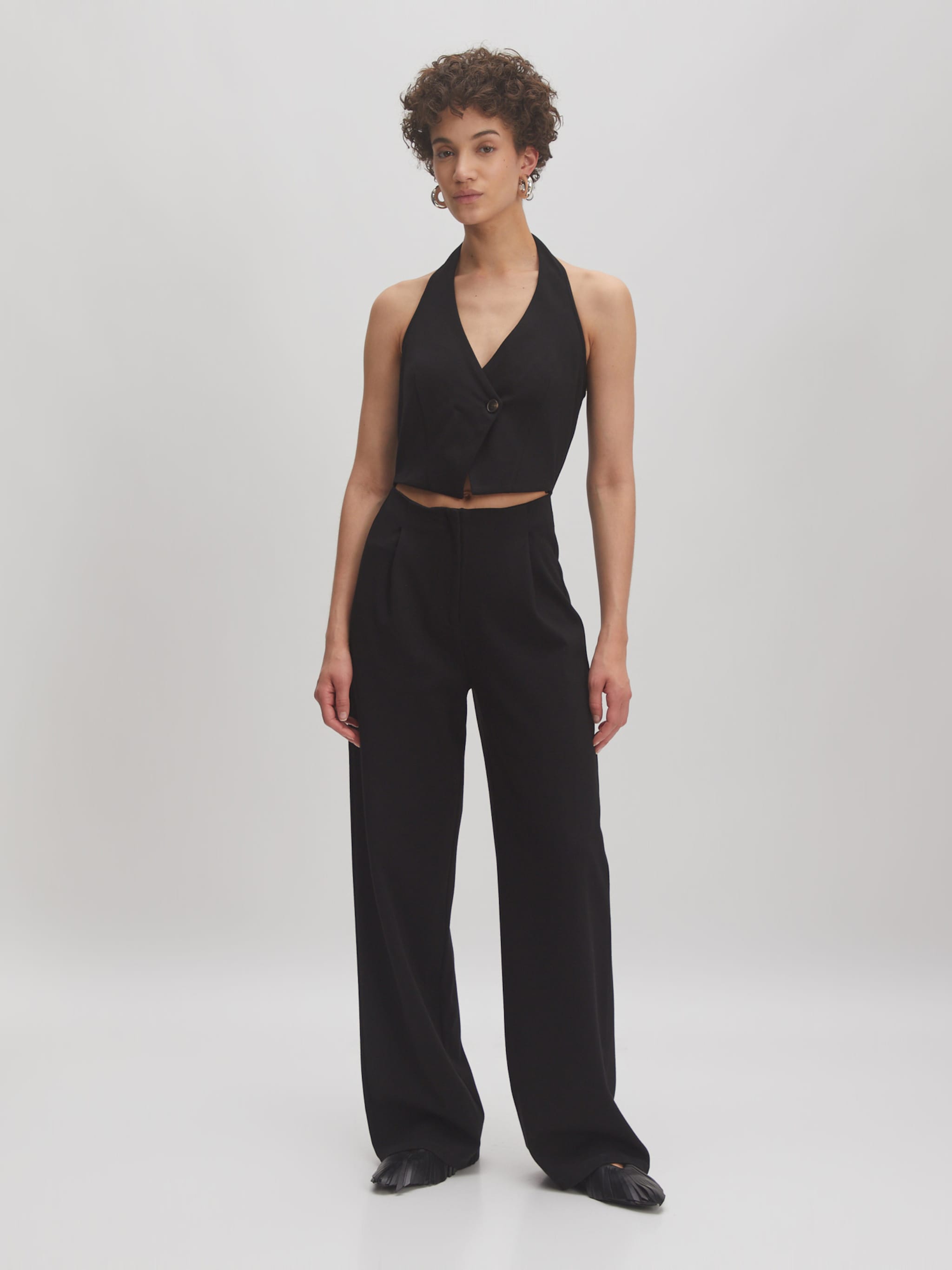 EDITED Producten Jumpsuit 'Elonie' Zwart