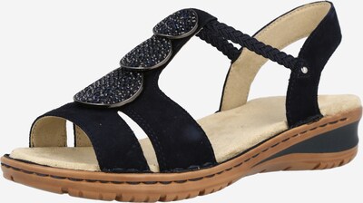 ARA Sandalen met riem 'Hawaii' in de kleur Navy, Productweergave
