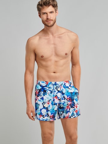 Shorts de bain 'Aqua Nautical Fashion' SCHIESSER en bleu : devant